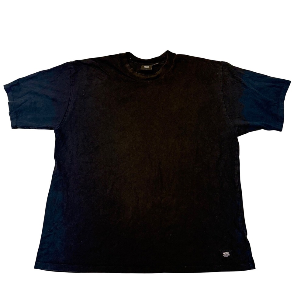 Vans Mens Loose Fit Short Sleeve T-Shirt Black Heavyweight Cotton VN0A549ZBLK